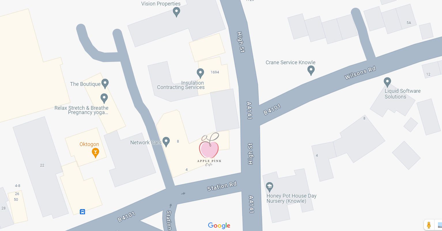 cafe location map